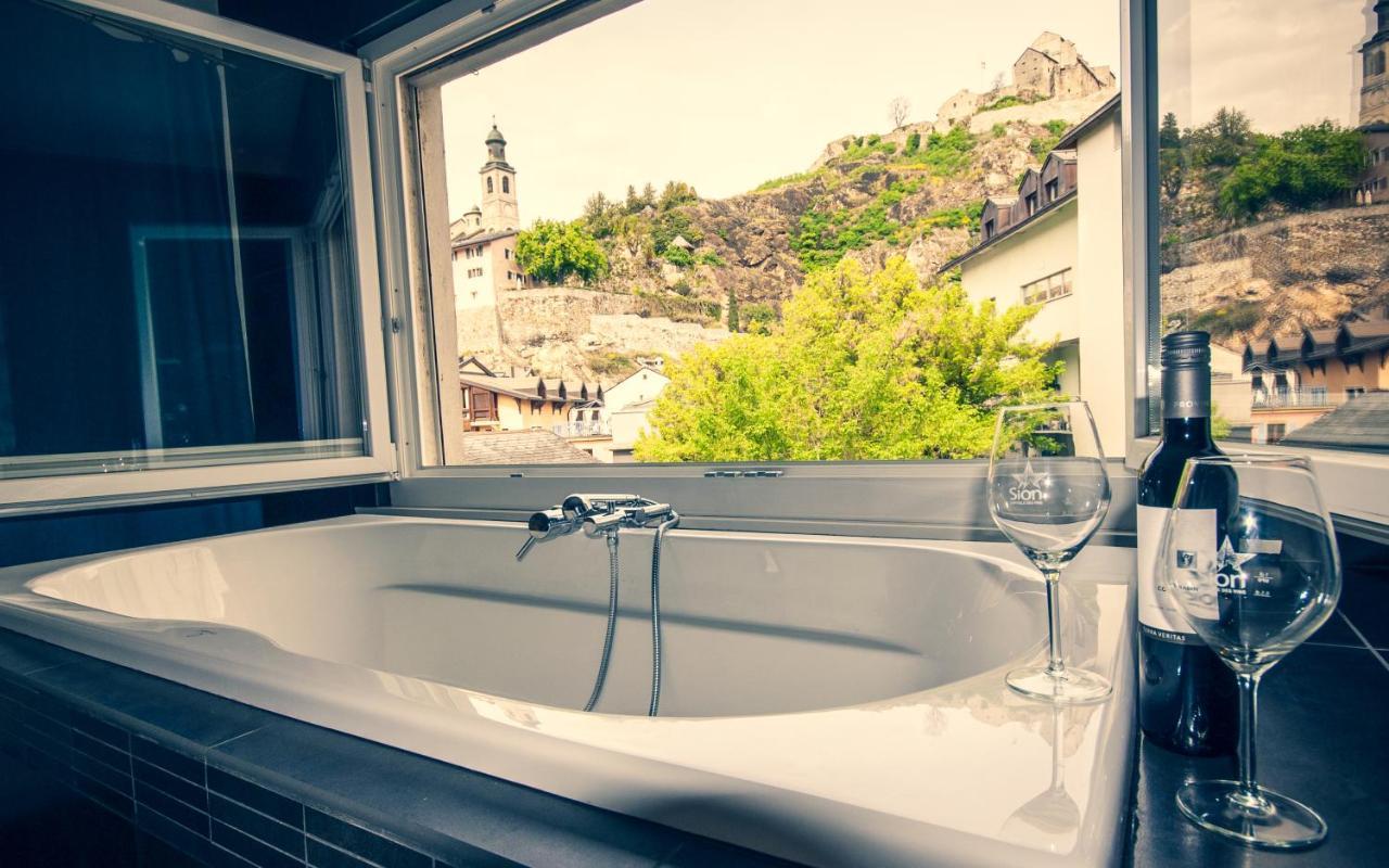 Chambre D'Hote Valere Sion Exterior foto
