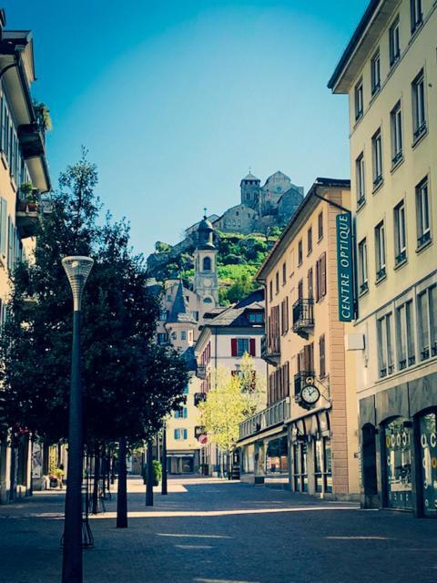 Chambre D'Hote Valere Sion Exterior foto